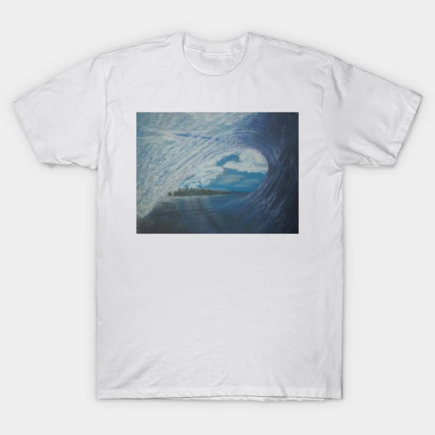 Ocean Wave T-Shirt by Daranem